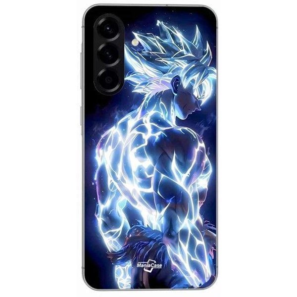 Etui - Maniacase - Galaxy A56 - Silikon - BłYszcząCe - Dragon Ball Z Goku Ultra Instinct Czarny-image