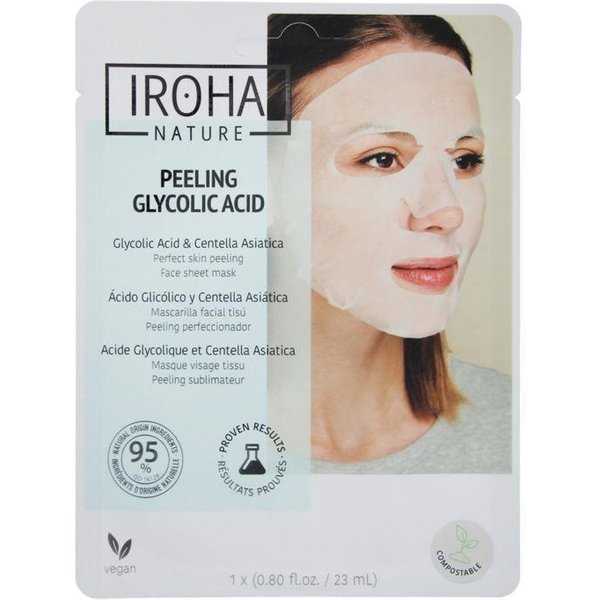 Mascarilla Peeling GlicóLico - Iroha - 23 Ml - Para Todo Tipo De Piel - Adulto - Mujer-image
