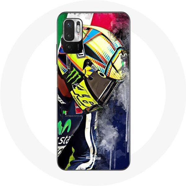 Funda Para Xiaomi Redmi Note 10 5G Valentino Rossi Motogp 46 Piloto De Velocidad-image