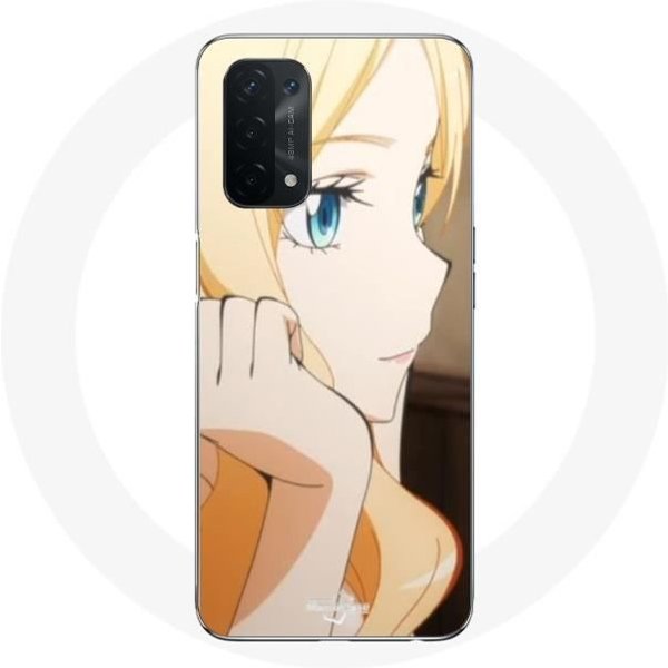 Funda - Maniacase - Oppo A74 5G - Anime Irina Jelavic - Silicona - Flexible Negro-image