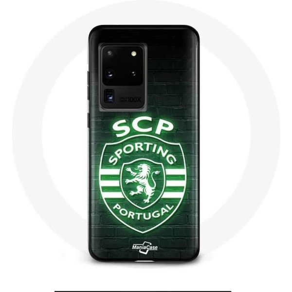 Funda - SCP - Samsung Galaxy S20 Ultra - Luminosa - Negra - Sporting Portugal Negro-image