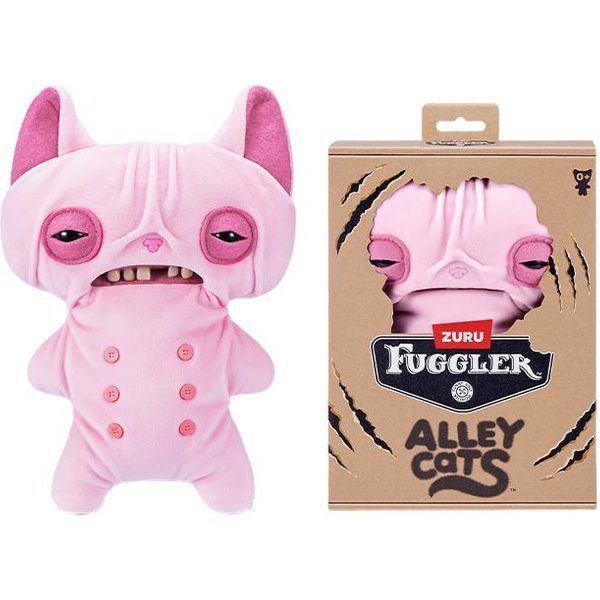 Fuggler Alley Cats Pluszowe Zabawki MięKkie Pluszaki Urocze Lalki KreskóWkowe ŚMieszny Oryginalny Fuggler PotwóR Z Brzydkimi ZęBami Pluszowa Zabawka 22CM-image