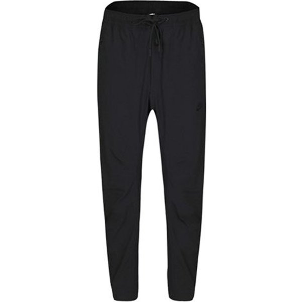 Nike Odzież Sportowa Tkane Spodnie Casualowe Na Wiosnę MęSkie Spodnie Czarny 927987-010 L White-image