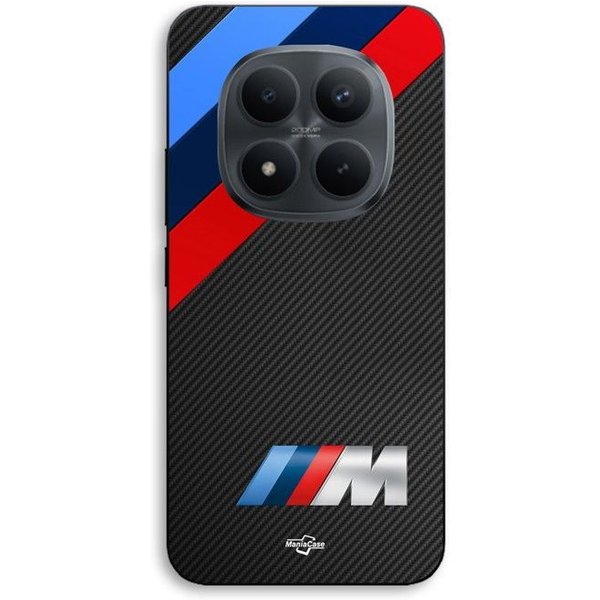 Funda De TeléFono - Maniacase - Xiaomi Redmi Note 15 Pro 5G - Logo Bmw M Power - Silicona Tpu - Negro Negro-image