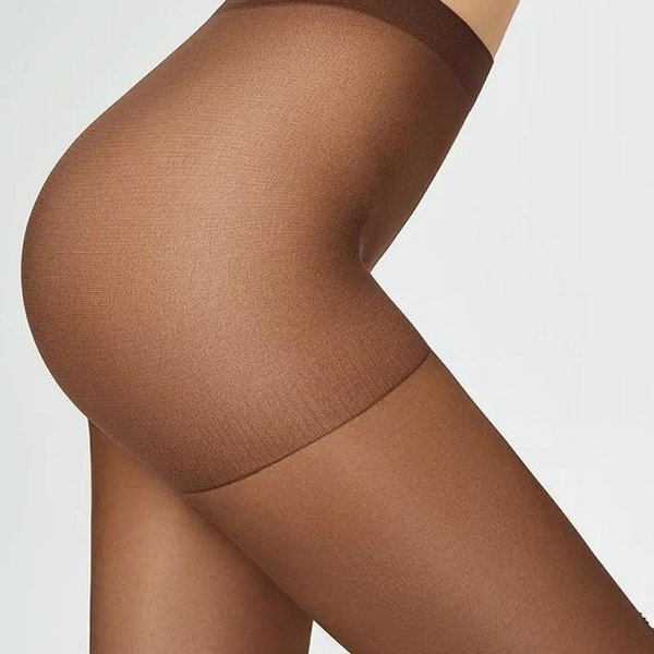 Medias De Nylon Ultra Finas Kave 20D Calcetines Transparentes De Punta A Punta Leggings EláSticos Transparentes Negros Pantimedias sexy Para Mujer Transparentes L Brown-image