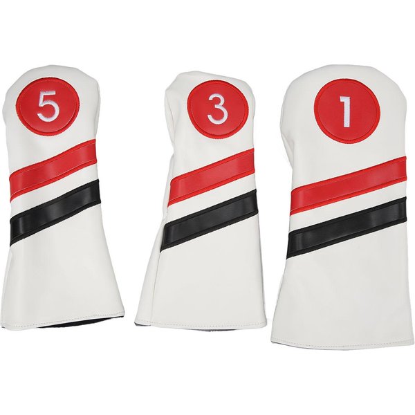 Fundas Para Palos De Golf Fundas Para Cabezas De Golf Juego Completo De Fundas Para Palos Para ProteccióN De Palos De Golf Blanco-image