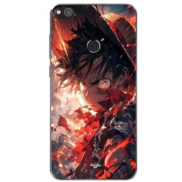 Coque Maniacase Pour Huawei P8 Lite 2017 One Piece Luffy éNervé Art Manga Anime-image