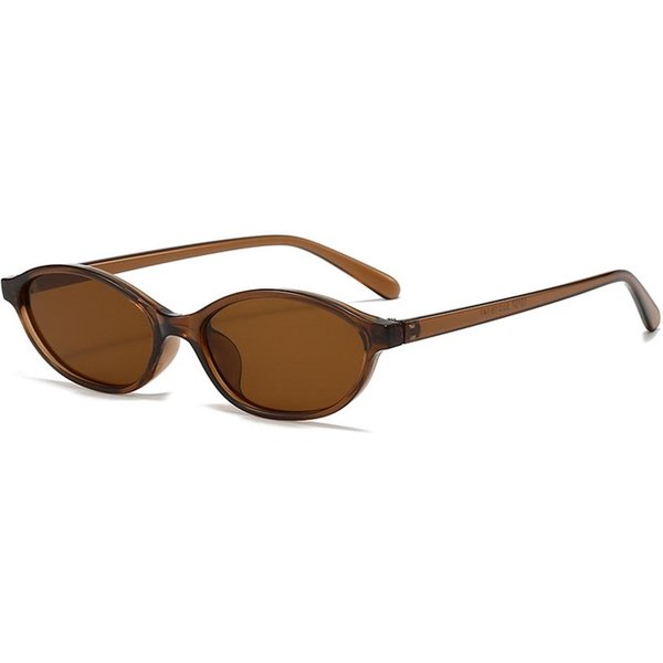 Retro Kocie Oko Owalne Okulary PrzeciwsłOneczne Lekkie Modne Lata 90. Okulary Ochrona UV Okulary PrzeciwsłOneczne Dla Kobiet I MężCzyzn-image
