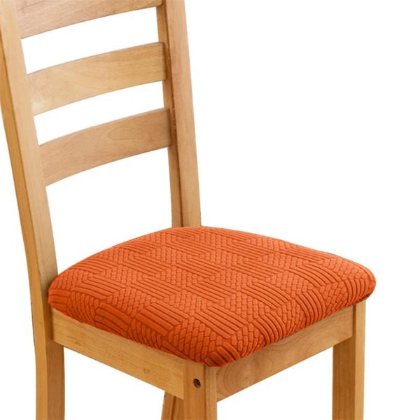 Fundas De Silla Jacquard EláSticas Para Comedor Fundas De Asiento Removibles EláSticas Antisucias Fundas Para Silla Tapizadas DecoracióN Del Hogar 1Pc-image