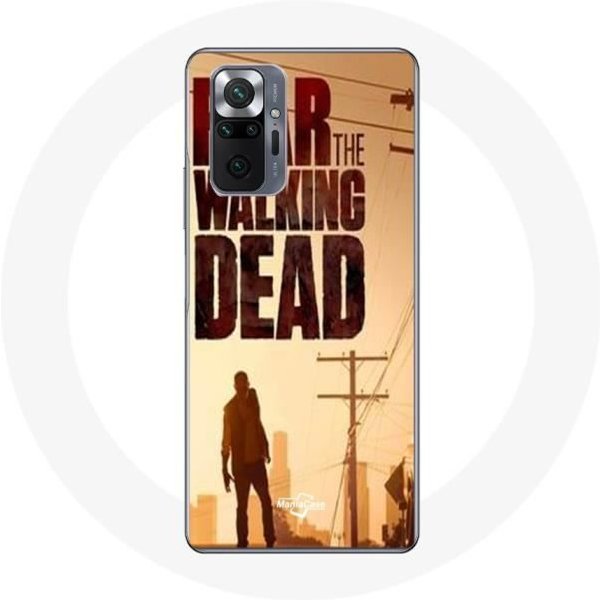 Funda Para Xiaomi Redmi Note 10 Pro - Fear The Walking Dead - Silicona Negra - Flexible - Unisex - Adulto Negro-image
