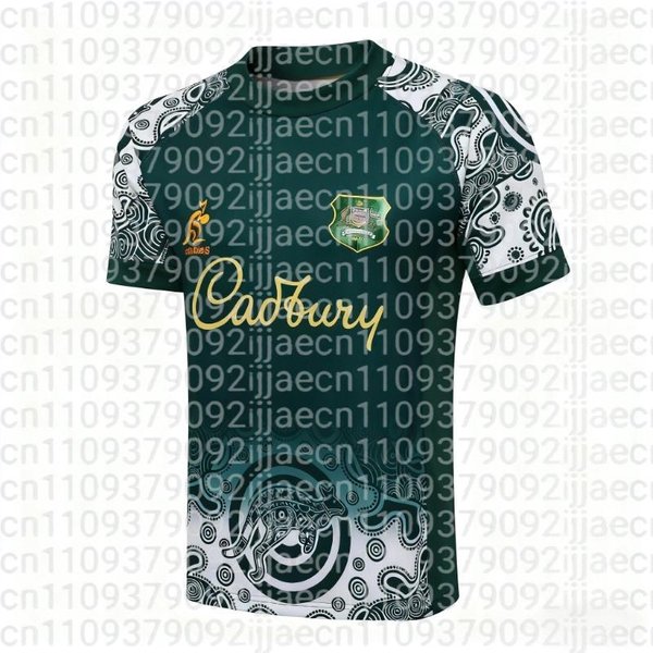 2026 Verano Australia Nuevo Camiseta De Entrenamiento De Rugby Para Hombre Casual Transpirable Top Unisex Deportivo Secado RáPido Camiseta A Juego En Familia L-image