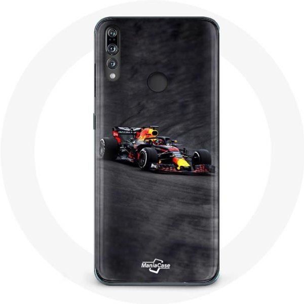 Funda - Max Verstappen - Huawei P30 Lite - Flexible - Deportivo - Negro Rojo Amarillo Negro-image