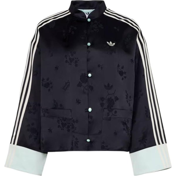 Adidas Originals SS26 Chaqueta Suelta Suave De Manga Larga Chaquetas Para Mujer KY5741 L-image