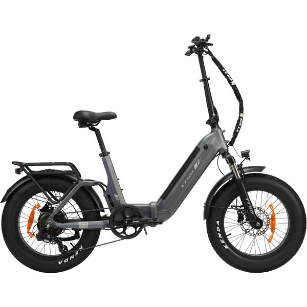Ttgo F6 PRO Rower Elektryczny PręDkość 25Km/H ZasięG 140Km Bateria Litowo-Jonowa 48V 18Ah Maksymalne ObciążEnie 150Kg Czarny-image