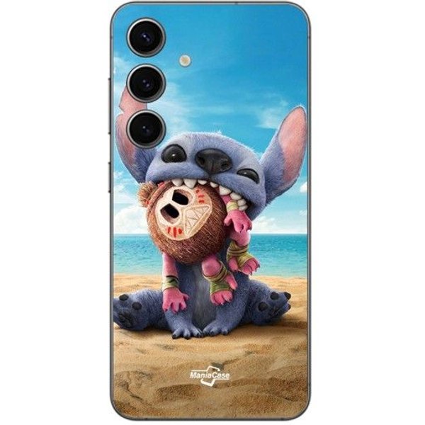 Coque De TéLéPhone - Maniacase - Samsung Galaxy S24 - Souple - Silicone - Noir Negro-image