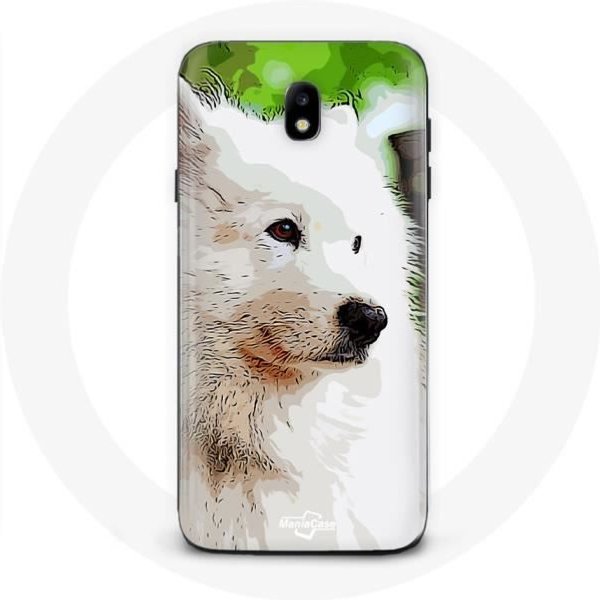 Funda Para Samsung Galaxy S4 Perro Samoyedo Blanco-image