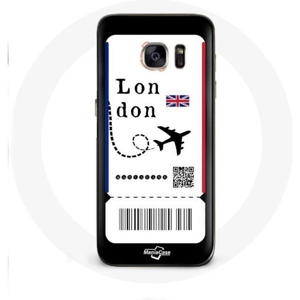 Coque Pour Samsung Galaxy S6 Billet D'avion London-image