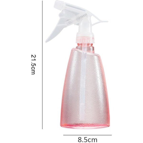 Botella De Spray De 500Ml Regadera Para Plantas Pulverizador De PeluqueríA Recargable Botella De Spray Para JardineríA Gris Claro-image