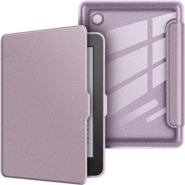 BłYszcząCe Akrylowe Przezroczyste Tylne Etui Dla Kobo Clara Colour Kolor BW 2E N365 N367 N506 6'' Etui SkóRa PU Inteligentna Pokrywka Sleep Kobo Clara BW-image