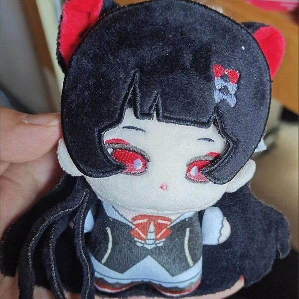 Wuthering Waves Cosplay Chisa Phrolova Pluszowa Lalka 10 Cm Drukowana Pluszowa Zabawka Wisiorek Pluszowe Lalki Prezent Kolekcjonerski Prezent 10Cm-image