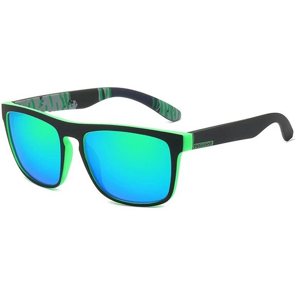 Gafas De Sol Cuadradas Vintage De Moda UV400 Para Hombres Mujeres Marca De Lujo DiseñAdor Gafas De Sol Para Conducir Pesca Gafas Blue-image