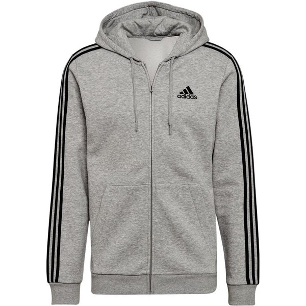 Chaquetas Adidas Hombre Gris Con Capucha Moderado Otro L Gray-image