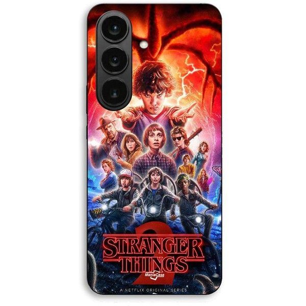 Funda Para Samsung Galaxy S26 Stranger Things Temporada 2 Maniacase Negro-image