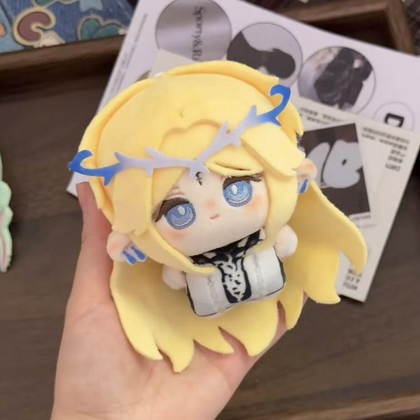 Nueva MuñEca De Peluche Phrolova Cartethyia Nunu De Wuthering Waves De 10 Cm Colgante Aemeath El GuardiáN De La Costa Peluche Figura De Juego Regalo Para Fans 10Cm-image