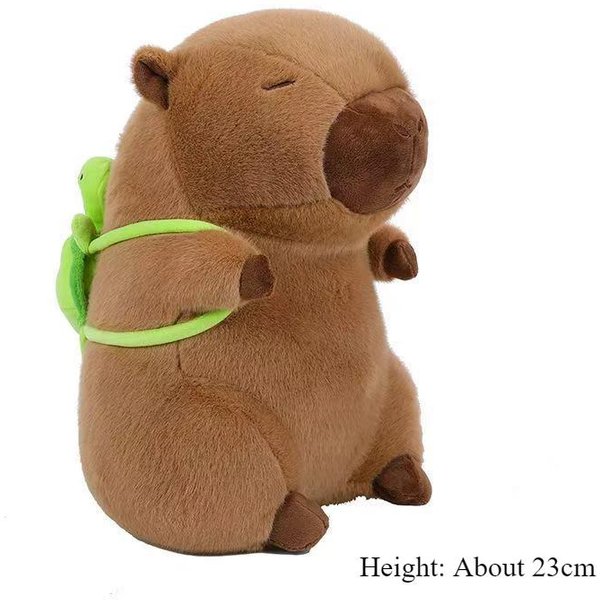 MuñEco De Peluche PeriféRico De Capibara Lindo MuñEco De Peluche De Capibara MuñEco De Animal Relleno Kawaii Gigante Juguetes De Regalo De CumpleañOs Para NiñOs NiñAs-image
