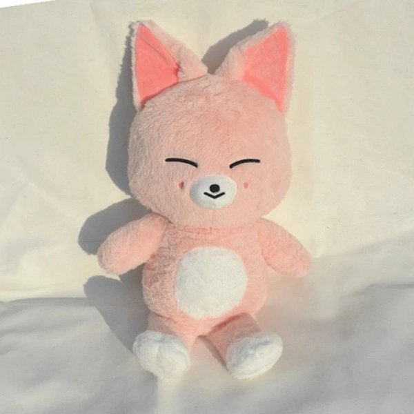 50Cm Kpop Stray Kids Skzoo Pluszowa Zabawka Wolfchan Kawaii KreskóWka Pluszowe ZwierząTko Pluszak Lalka DużY Rozmiar Dzieci NiemowlęTa Poduszka Do Spania-image