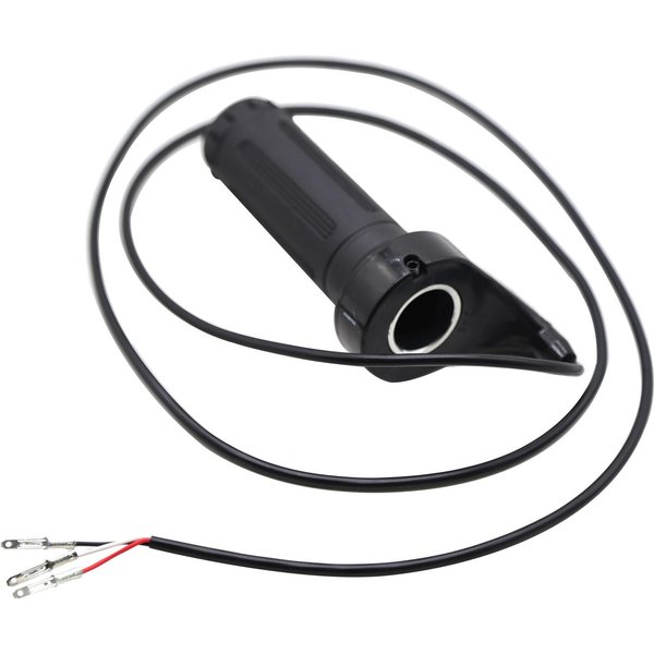 Acelerador De Motocicleta, EmpuñAdura De Acelerador De Velocidad Giratoria Universal Para Scooter EléCtrico Negro-image