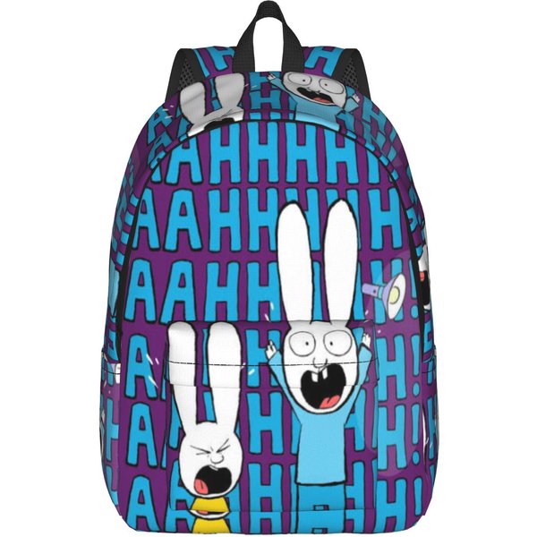 Mochila De Moda Simon Super Conejo Mochila Duradera Para Estudiantes Negocios Mochila Diaria Para Hombres Mujeres Universidad Bolsas De Lona S-image