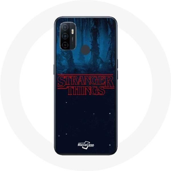 Funda - Maniacase - Oppo A53 - Logo Stranger Things - Flexible - ProteccióN Contra Golpes-image