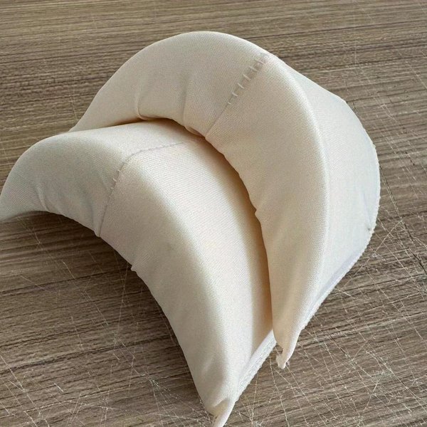 Hombrera De Esponja Gruesa Grande De 35 Mm Para Coser Negro Blanco Nude Hombrera Coser DIY Chaqueta Boda Camiseta Accesorios De Prenda De Moda-image