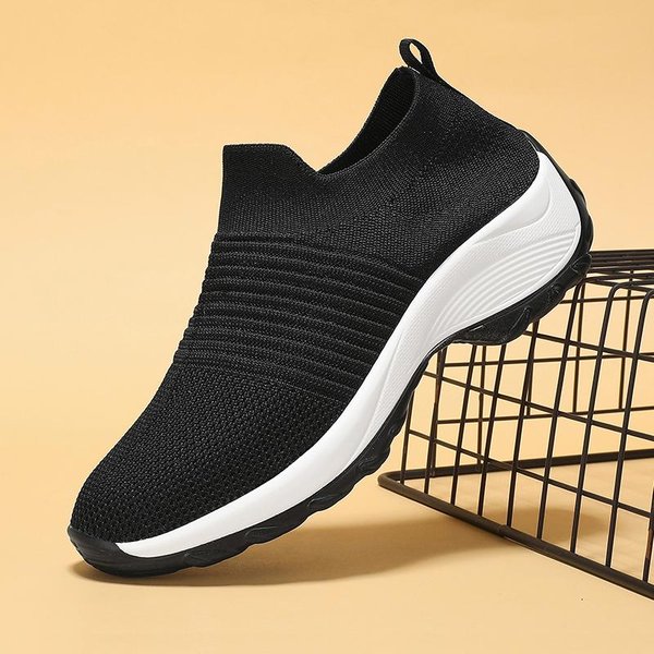 Zapatos Para Mujer Zapatillas Casuales Tendencia Verano Transpirables Zapatos Deportivos Moda Ligeros Tenis Para Dama Para Correr Caminar 36-image