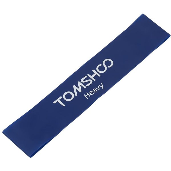 Bandas De Resistencia Tomshoo Azules Para Ejercicios, De LáTex, Para Gimnasio, Entrenamiento De Fuerza, Fisioterapia Azul-image