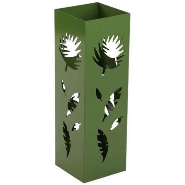 ParagüEro - Roxanne - Metal - Verde - 49 Cm - Fondo ExtraíBle De PláStico Verde-image