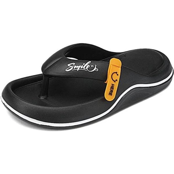 Zapatillas Nube Hombre Hombre Lujo 2024 Sandalias Hombre Plataforma Zapatillas De Casa Hombre Verano Zapatos Rebajas Playa Zapatos De Agua Chanclas 36-37 Black-image
