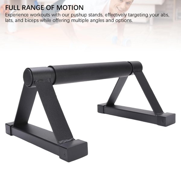 Barras De Flexiones Equipo De Entrenamiento Antideslizante ErgonóMico Soportes Para Flexiones Asas Para Entrenamiento De Fitness En Casa Gray-image