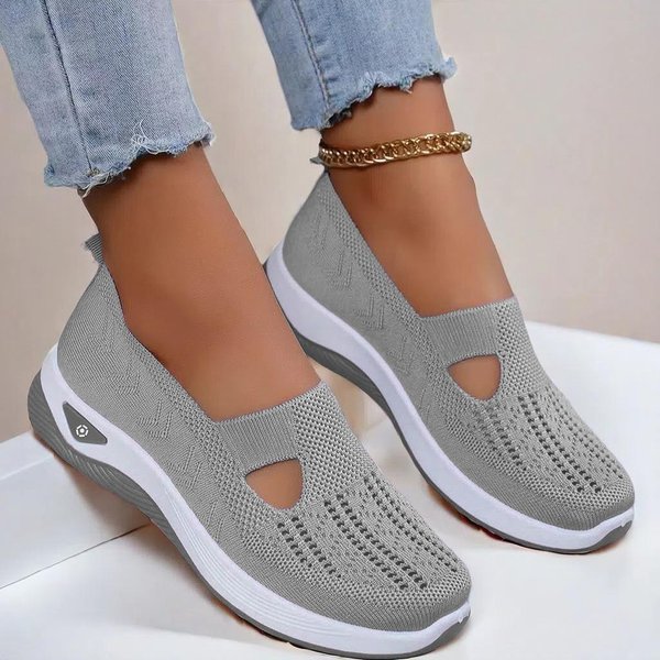 Zapatos De Mujer, Zapatos Transpirables, Antideslizantes, Suela Suave, Zapatos Casuales, Zapatos Para Caminar Para Primavera Y Verano 35 Brown-image