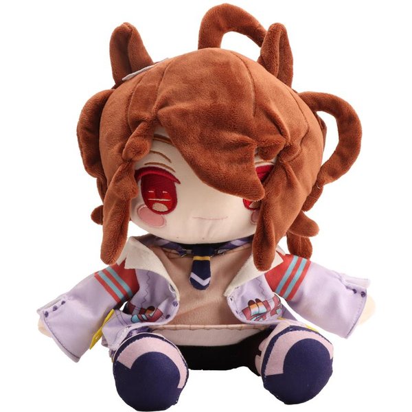 Urocza Pluszowa Zabawka Uma Musume Postać Z Anime Oguri Cap Lalka Agnes Tachyon Prezent Urodzinowy Xmas Dla FanóW KolekcjoneróW Brown-image