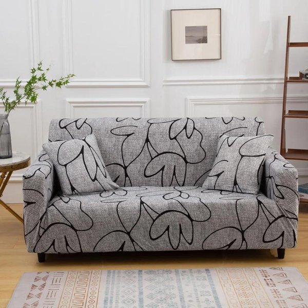 Fundas EláSticas Para Sofá Para Sala De Estar, Funda Protectora Para Sofá Y Silla, Fundas GeoméTricas Para Sofá De 1/2/3/4 Plazas S ( 90-140Cm)1Pc-image