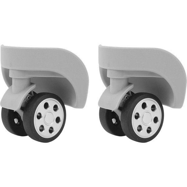 1 Par Rueda Universal Para Equipaje Profesional Silenciosa Resistente Al Desgaste Ruedas De Repuesto Para Maleta Para-image