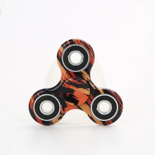 Kolorowy RęCzny Spinner EDC Fidget Spinner Rainbow Spiner Zabawka AntylęKowa Dla SpinneróW Skupienie łAgodzi Stres Adhd Finger Spinner-image