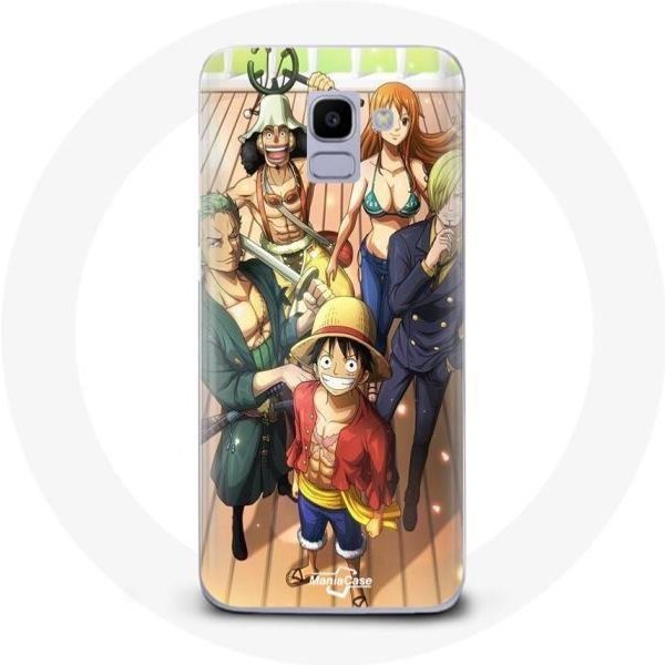 Funda - One Piece - Samsung Galaxy J6 2018 - Flexible - Manga - Blanco-image