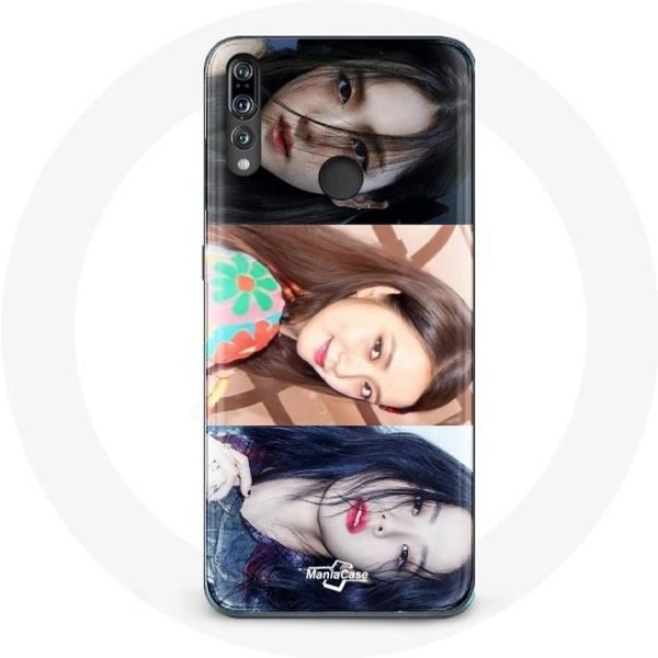 Funda - Blackpink - Huawei P30 Lite - Silicona - Flexible - DiseñO Jisoo Y Helado Negro-image