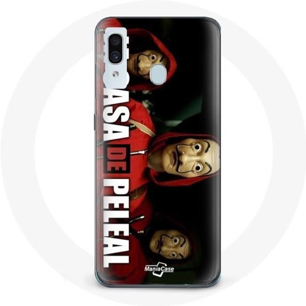 Funda - La Casa De Papel - Samsung Galaxy A30 - Negra - Flexible - ProteccióN Contra Golpes-image
