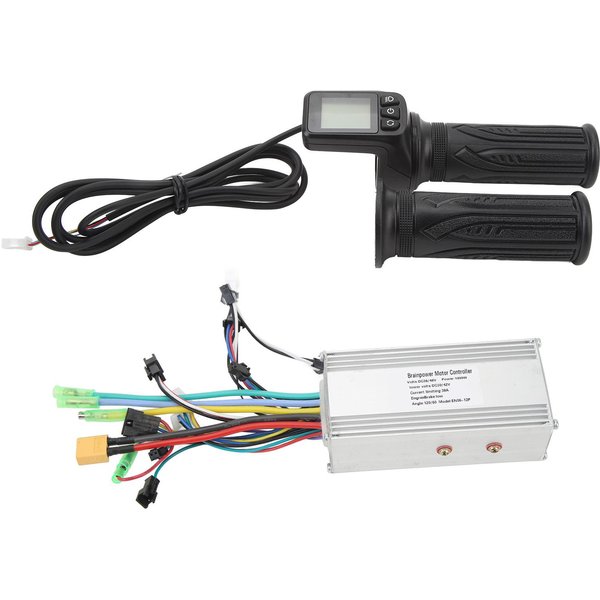 36V 48V 1000W 38A 3 Tryby Sinusoidalny Bezszczotkowy Kontroler 128DX Rower Elektryczny Manetka Gazu-image