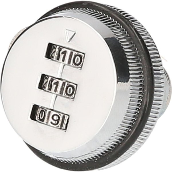 Cerradura De Leva Combinada XT20, Cerradura Codificada Con ContraseñA De AleacióN De Zinc, Cerraduras De Seguridad, Cerradura De LengüEta Giratoria De 3 DíGitos Plata-image