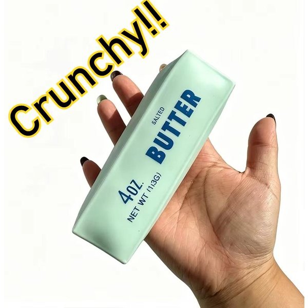 ChrupiąCy MasłOwy Patyczek Squishy Zabawka PiłEczka Antystresowa Fidget Zabawki Do ŚCiskania OkrąGłE Klocki WypełNione Asmr Uwalnianie Antystresu RęKa Relaks Prezenty Zielony-image